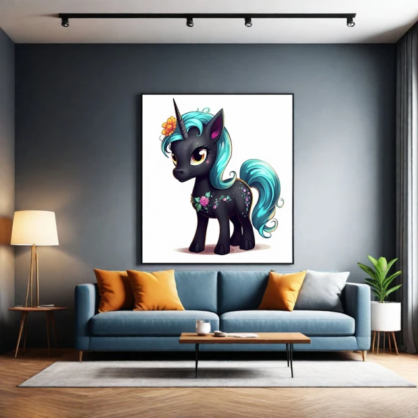 Poneiul Inorog - Tablou camera copiilor