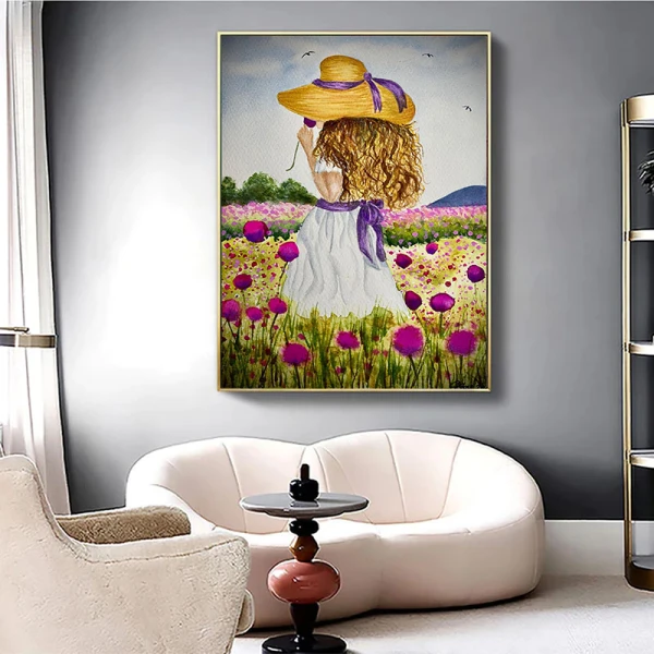 Domnisoara Ema - Tablou camera copiilor