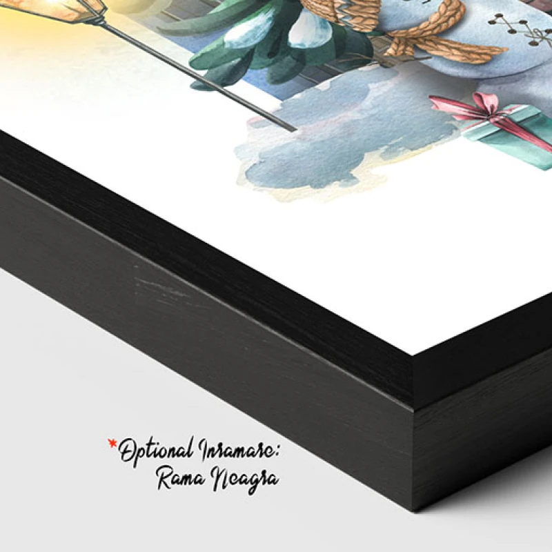 Orasul lui Craciun - Tablou camera copiilor