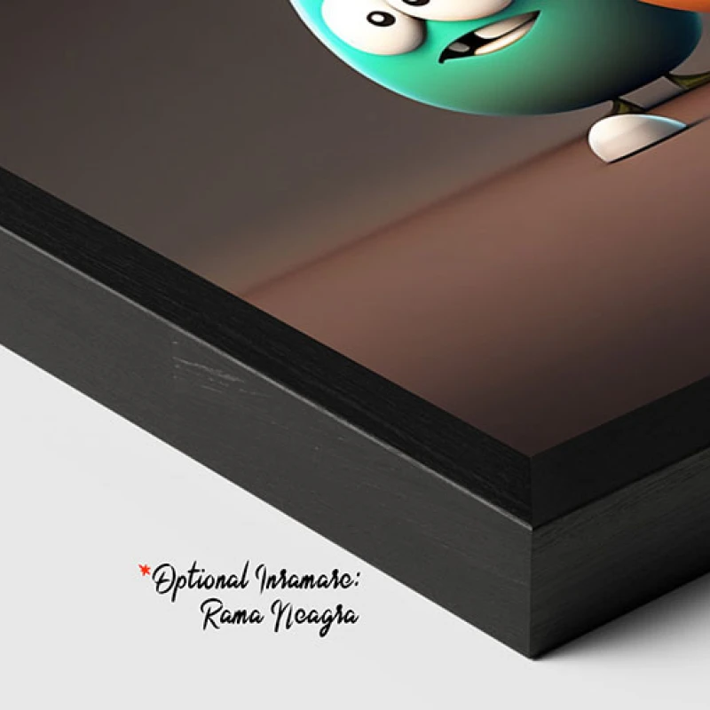 Lumea Dulce a Oualor de Ciocolata - Tablou camera copiilor