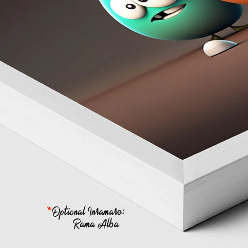 Lumea Dulce a Oualor de Ciocolata - Tablou camera copiilor