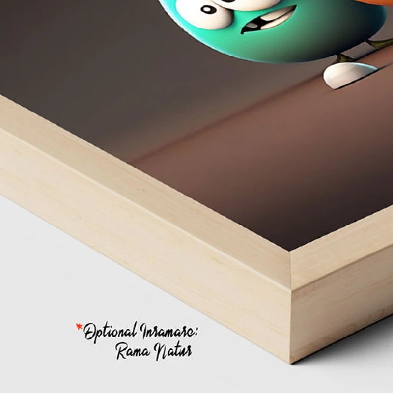 Lumea Dulce a Oualor de Ciocolata - Tablou camera copiilor