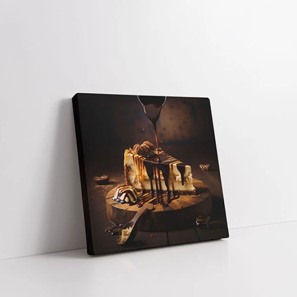 Prajitura caramel - Tablou Food