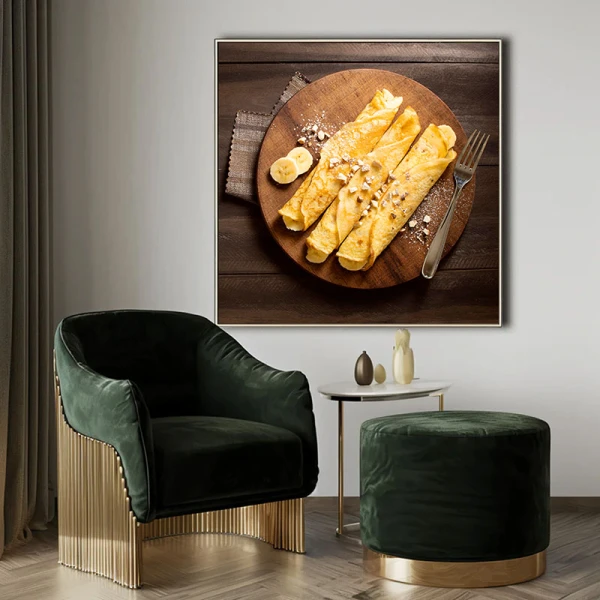 Clatite cu banane - Tablou Food