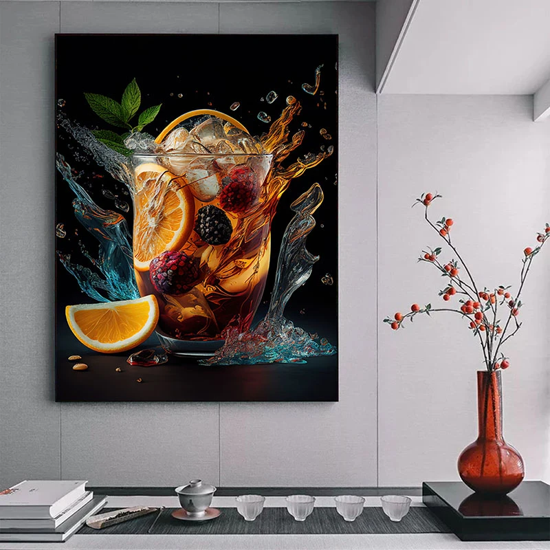 Ceai de fructe - Tablou Drinks