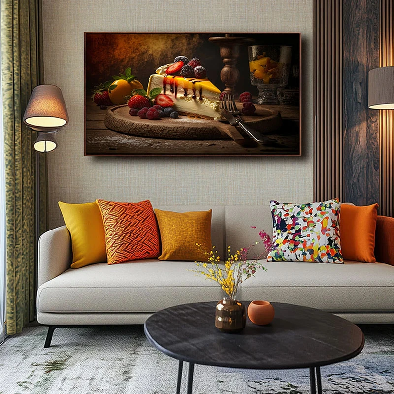 Felie de cheesecake - Tablou Food