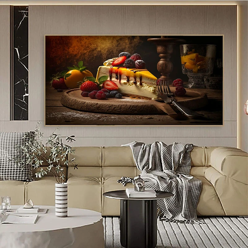 Felie de cheesecake - Tablou Food