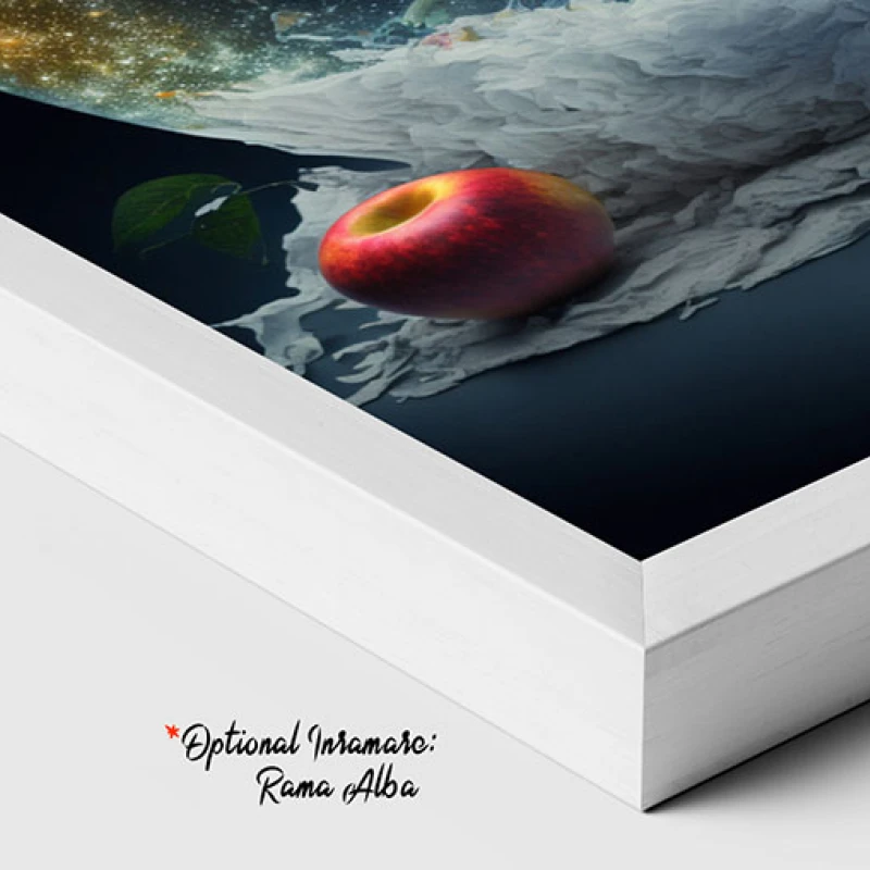 Printesa Florilor sub Cerul de Stele - Tablou Fantasy
