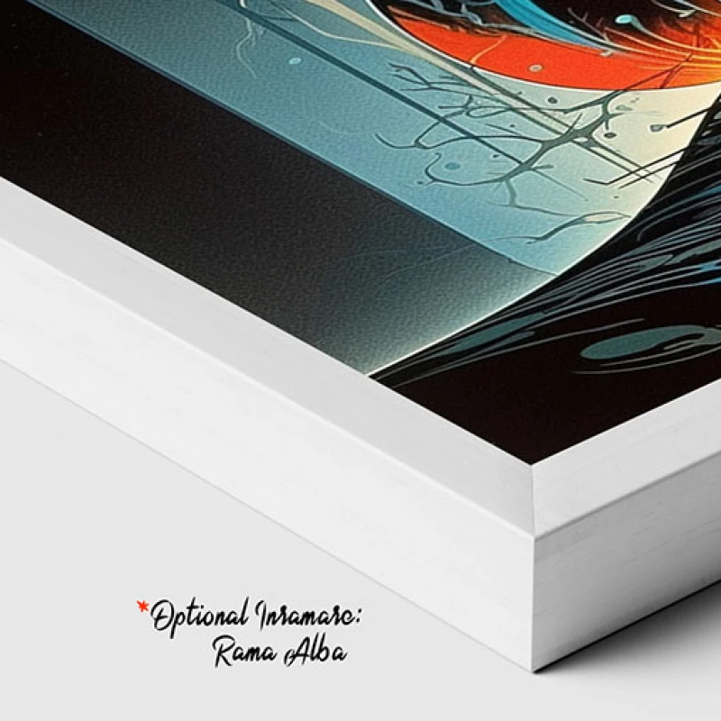 Reflectarea Visului Nocturn - Tablou Fantasy