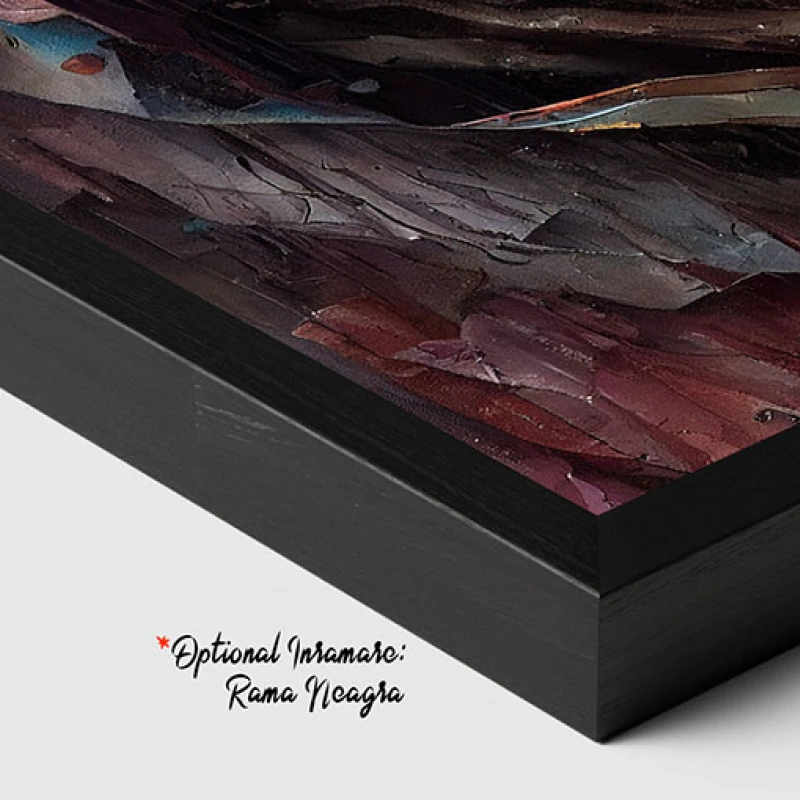 Misterul Privirii Albastre - Tablou Fantasy