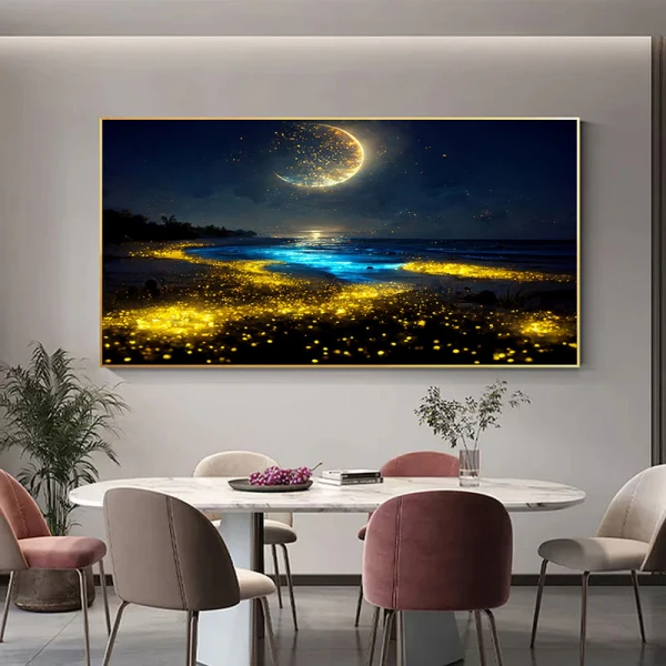 Sub Lumina Lunii - Tablou Fantasy