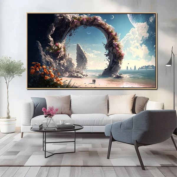 Portalul Florilor - Tablou Fantasy