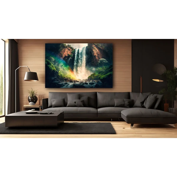 Curcubeul Cascadelor - Tablou Fantasy