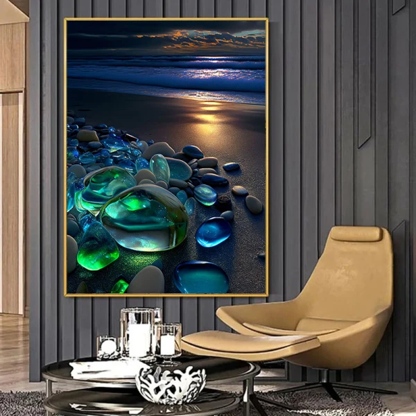 Sclipiri de Aur - Tablou Fantezie