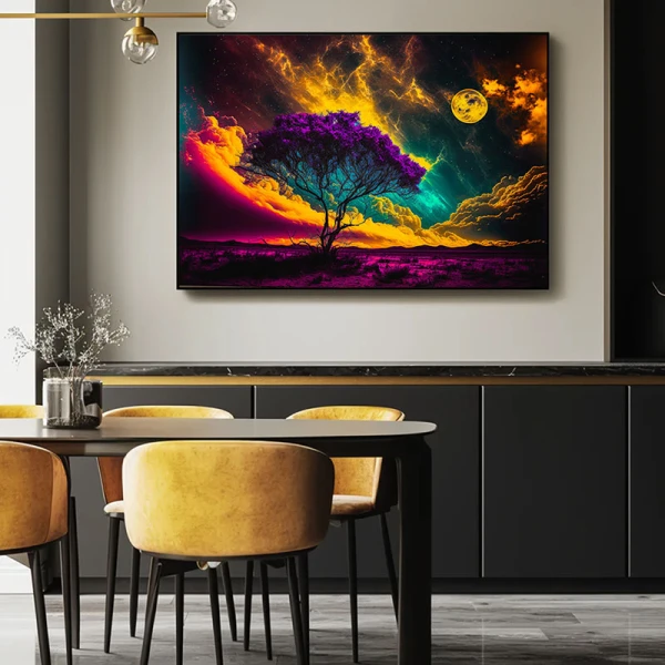 Străjerul Aurorelor Boreale - Tablou Fantezie