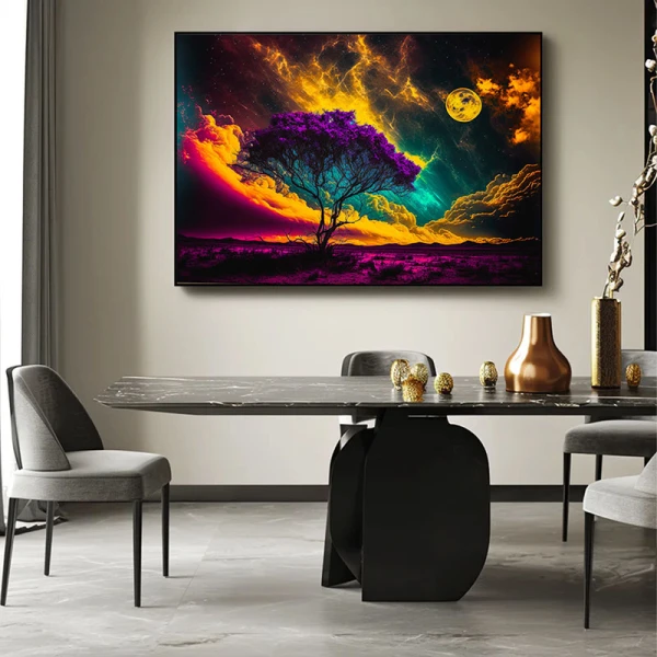 Străjerul Aurorelor Boreale - Tablou Fantezie