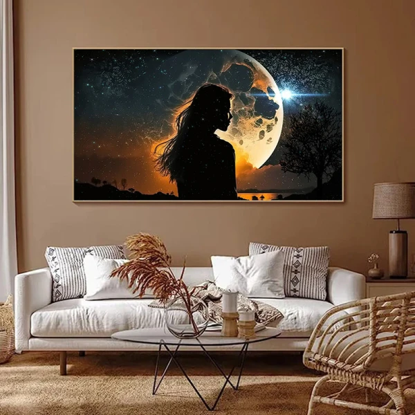 Veghind Asupra Galaxiilor - Tablou Fantezie