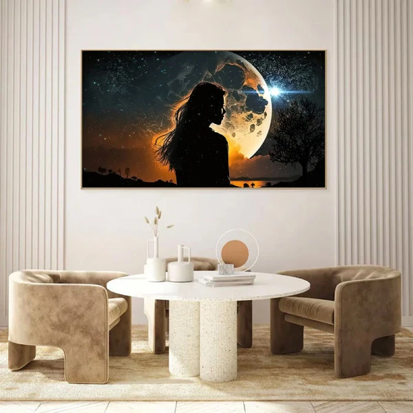 Veghind Asupra Galaxiilor - Tablou Fantezie