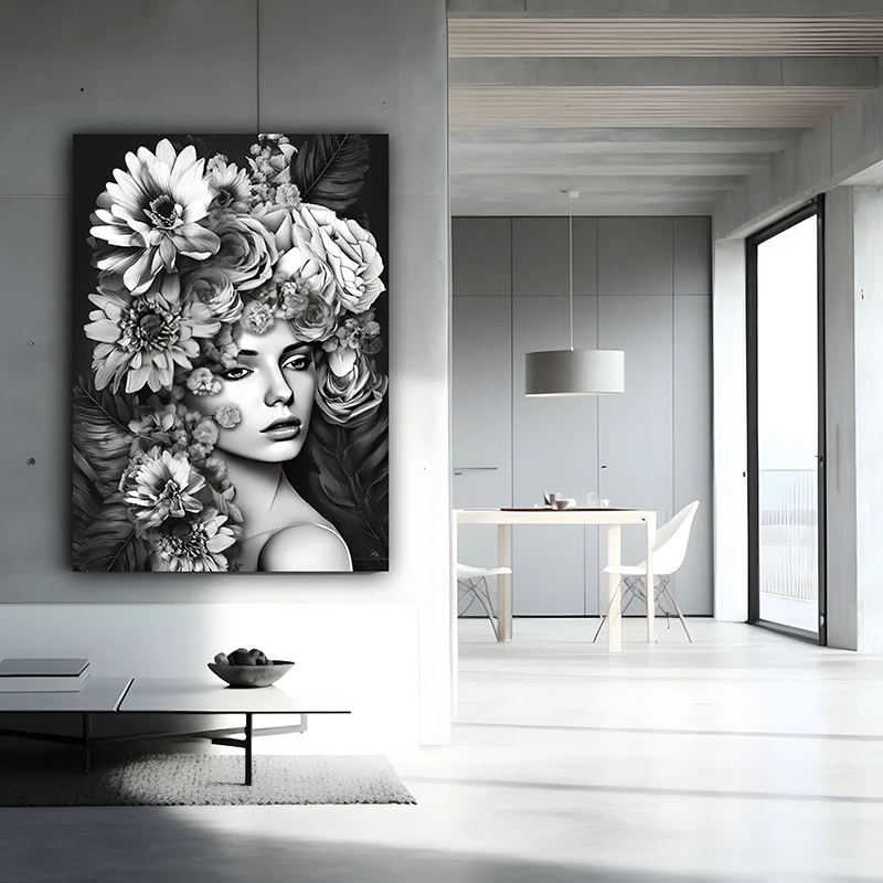 Florile Feminității - Tablou Fantezie