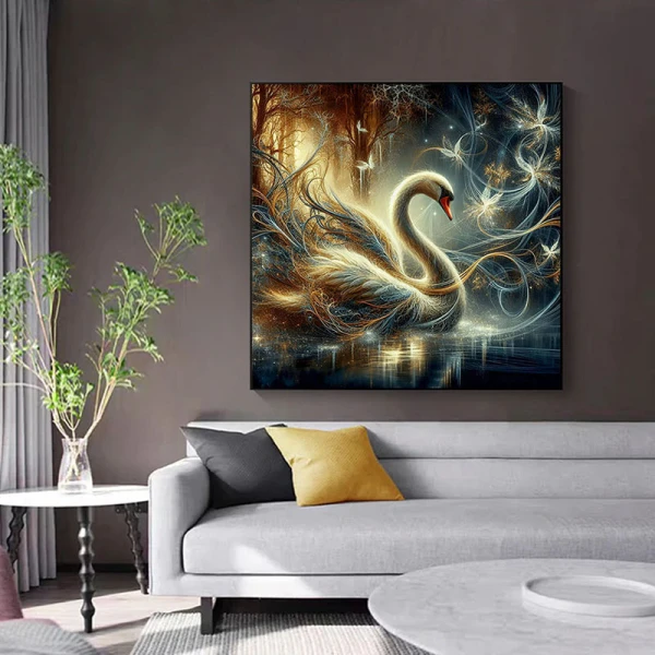 Lacul Paradisului - Tablou Fantasy