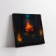 Torță în Întuneric - Tablou Fantasy