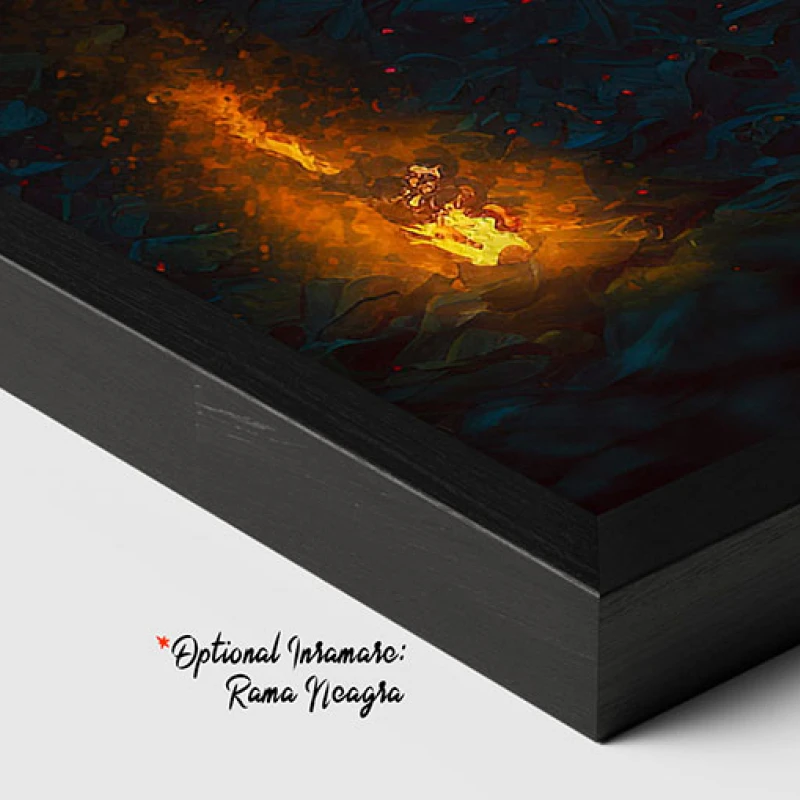 Torță în Întuneric - Tablou Fantasy