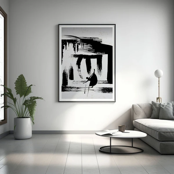 Gratie Atemporală - Tablou Fantezie