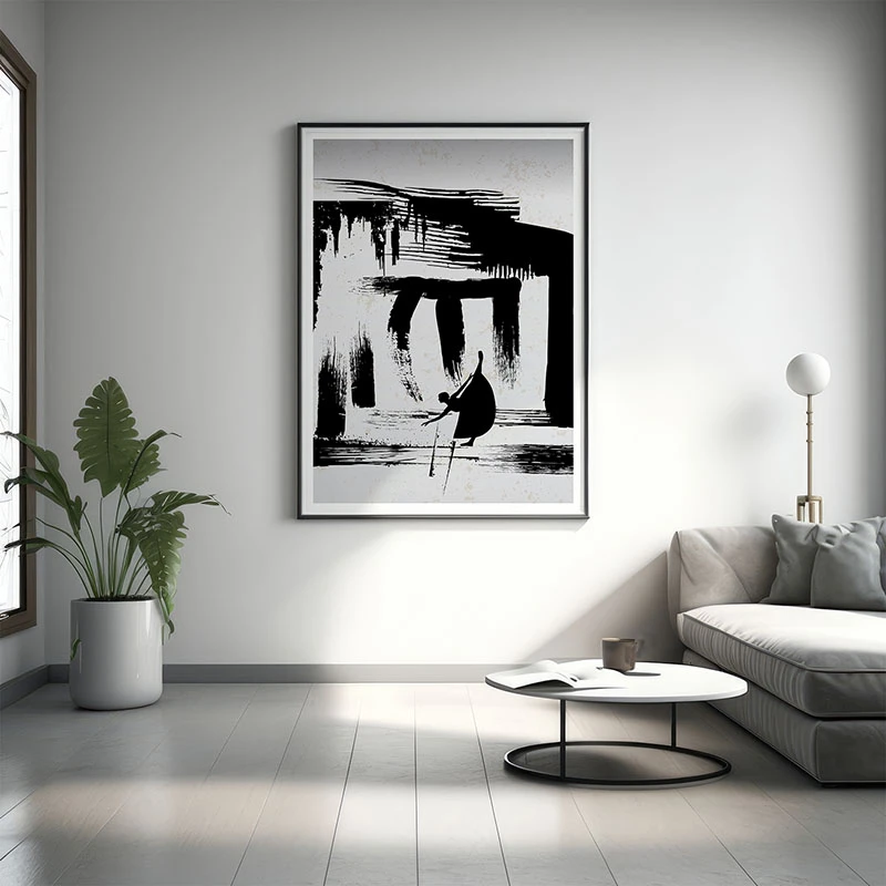 Gratie Atemporală - Tablou Fantezie