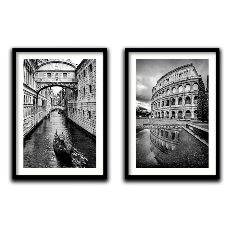 Ciao Italia - Set 2 Tablouri