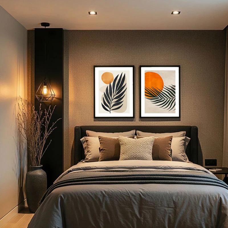 Joc din Frunze - Set 2 Tablouri