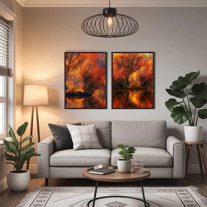 Lacul Amintirilor - Set 2 Tablouri