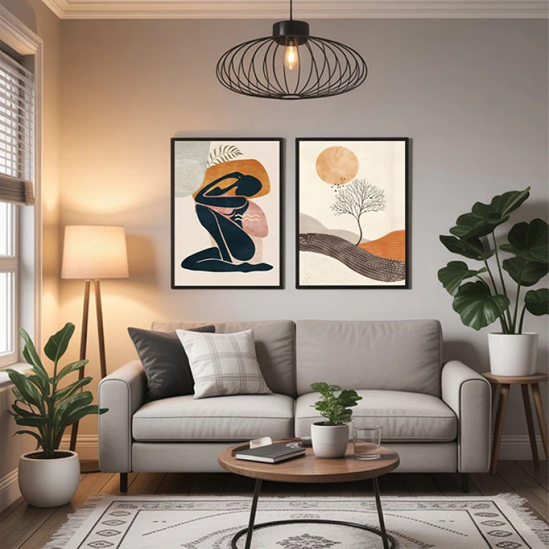 Armonie in Natura - Set 2 Tablouri