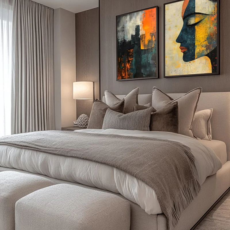 Doua Lumi - Set 2 Tablouri