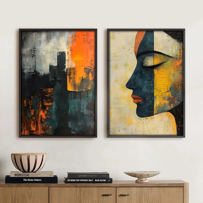 Doua Lumi - Set 2 Tablouri