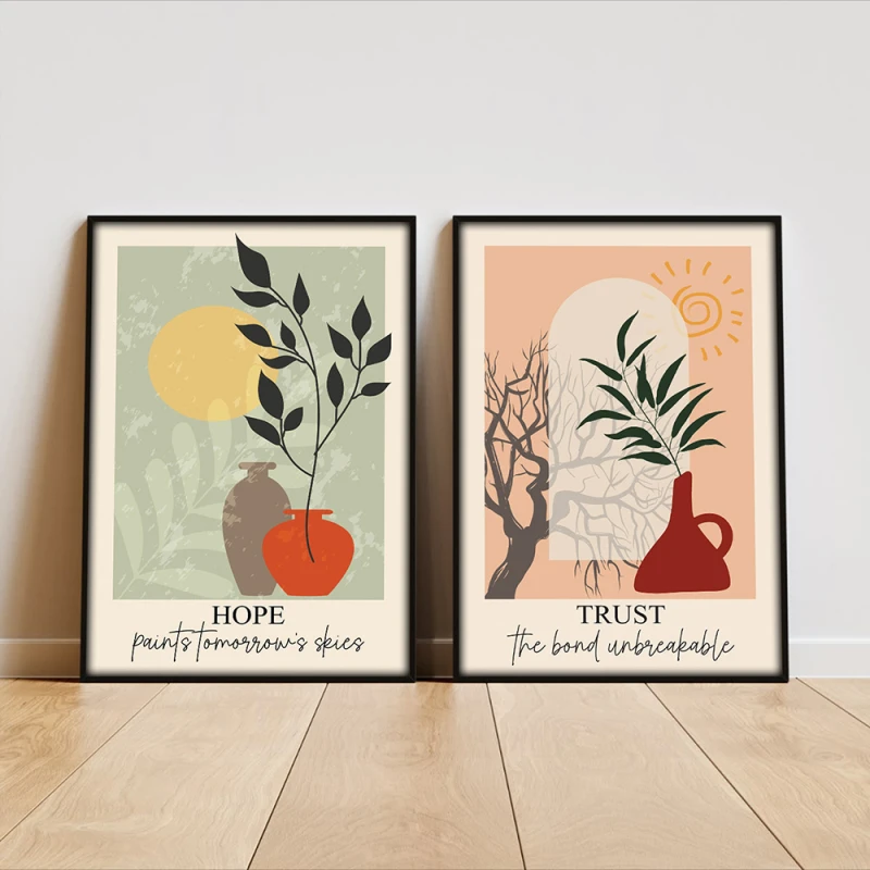 Speranta si Incredere - Set 2 Tablouri