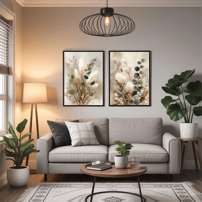 Natura Blândă - Set 2 Tablouri