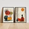 Set 2 Tablouri Înrămate - Meditație in Natură, tablouri abstracte premium, decor pentru living, dormitor sau hol