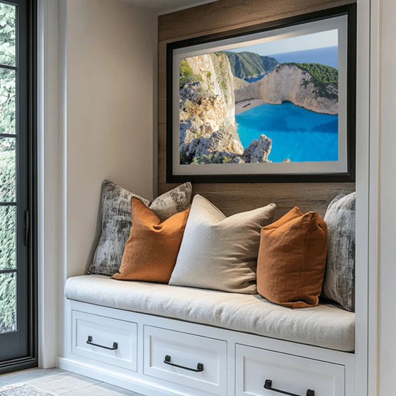 Albastru Infinit - Tablou peisaj Albastru Infinit - Tablou peisaj