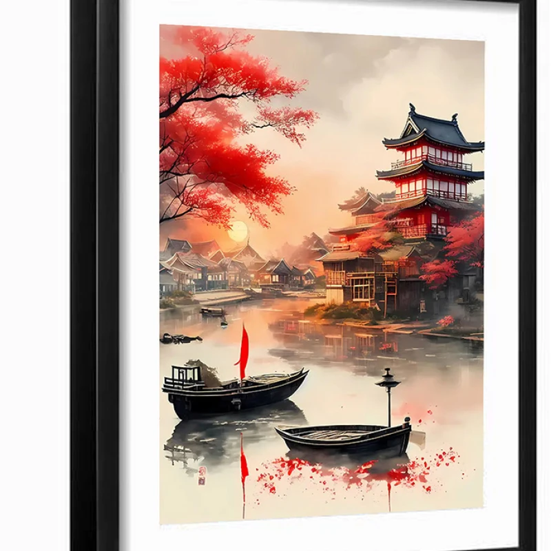 Apus Oriental - Tablou peisaj