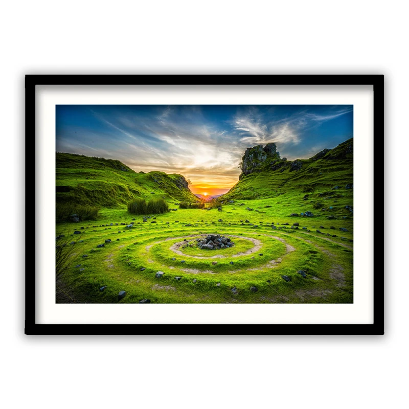 Sanctuarul Verde - Tablou peisaj Sanctuarul Verde - Tablou peisaj