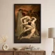 Tablou Bouguereau - Dante și Virgil, tablou reproducere inspirație romantică pentru interior premium