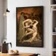 Tablou Bouguereau - Dante și Virgil, tablou reproducere inspirație romantică pentru interior premium