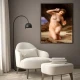 Tablou Bouguereau - Femeie cu scoică, tablou inramat reproducere premium pentru interior sofisticat Tablou Bouguereau - Femeie cu scoică, tablou inramat reproducere premium pentru interior sofisticat