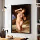 Tablou Bouguereau - Femeie cu scoică, tablou inramat reproducere premium pentru interior sofisticat Tablou Bouguereau - Femeie cu scoică, tablou inramat reproducere premium pentru interior sofisticat