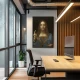 Tablou Leonardo da Vinci - Salvator Mundi, tablou inramat premium inspirat din mari pictori clasici Tablou Leonardo da Vinci - Salvator Mundi, tablou inramat premium inspirat din mari pictori clasici