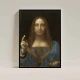 Tablou Leonardo da Vinci - Salvator Mundi, tablou inramat premium inspirat din mari pictori clasici Tablou Leonardo da Vinci - Salvator Mundi, tablou inramat premium inspirat din mari pictori clasici
