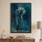 Tablou Pablo Picasso - Cele două surori, tablou reproducere de înaltă calitate, rama neagra