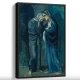 Tablou Pablo Picasso - Cele două surori, tablou reproducere de înaltă calitate, rama neagra Tablou Pablo Picasso - Cele două surori, tablou reproducere de înaltă calitate, rama neagra