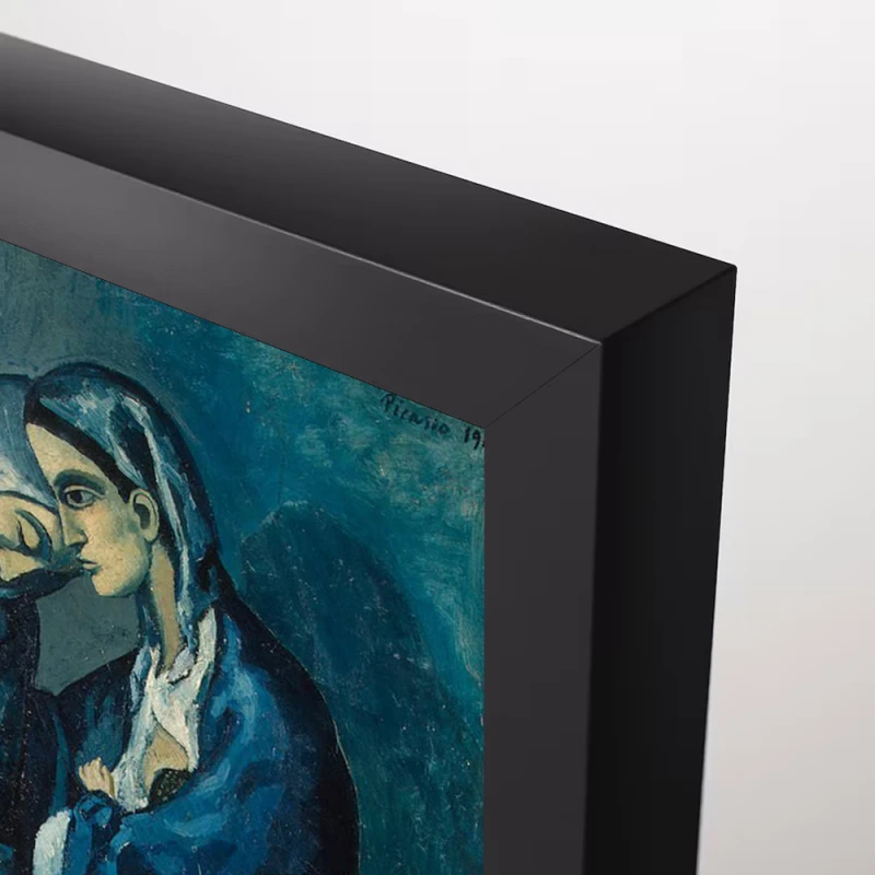 Tablou Pablo Picasso - Cele două surori, tablou reproducere de înaltă calitate, rama neagra Tablou Pablo Picasso - Cele două surori, tablou reproducere de înaltă calitate, rama neagra