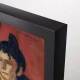 Tablou Pablo Picasso - Băutorul de Absint, tablou reproducere de înaltă calitate, operă emblematică al stilului cubist, rama neagră Tablou Pablo Picasso - Băutorul de Absint, tablou reproducere de înaltă calitate, operă emblematică al stilului cubist, rama neagră